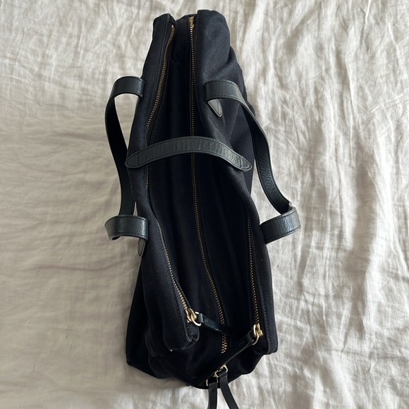 Cuyana Triple Zipper Leather/Canvas Weekender - Picture 10 of 12